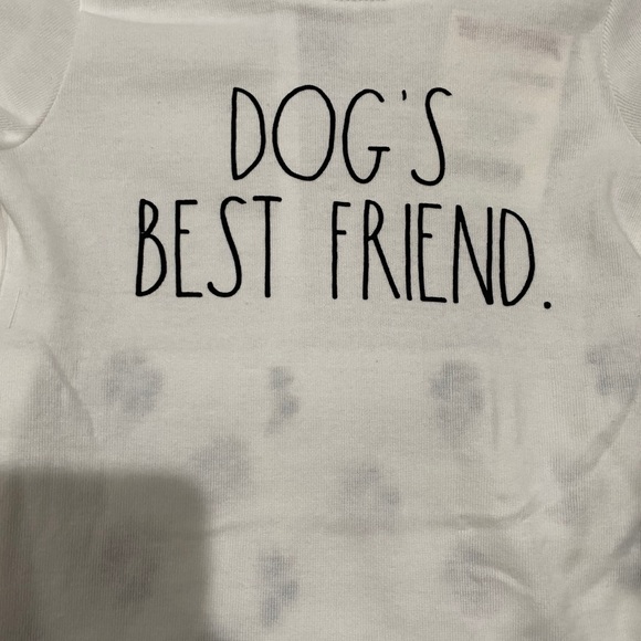 NWT Rae Dunn “Dogs Best Friend” kids pajamas - Picture 2 of 3
